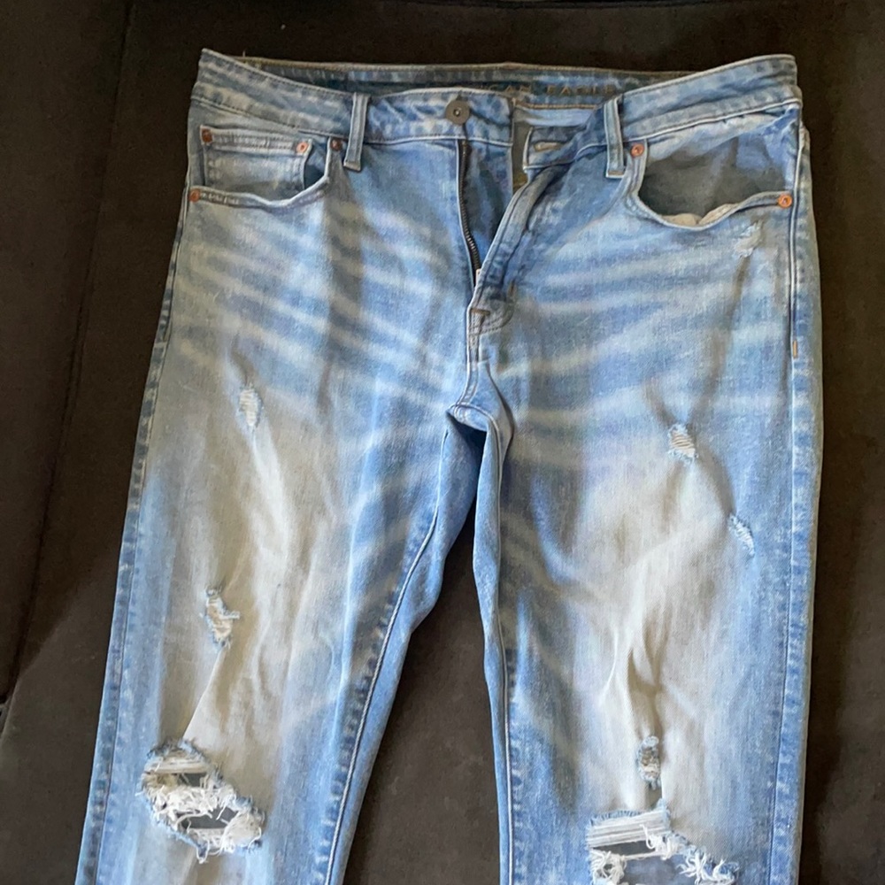 American eagle flex light blue slim fit jeans sz34